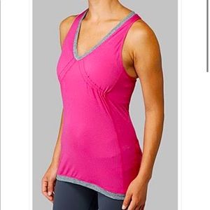 Lululemon Pink Personal Best Singlet Racerback
